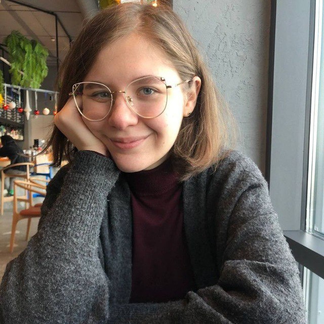 Portrait of Polina Krupinina, Latin instructor at AKRO