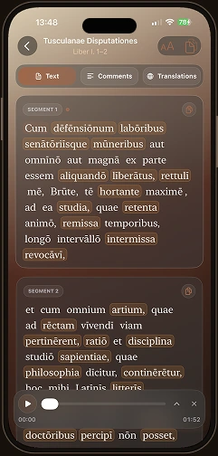 AKRO original text reader with audio